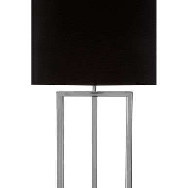 Skye Nickel Rectangular Floor Lamp