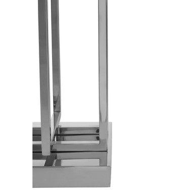 Skye Nickel Rectangular Floor Lamp