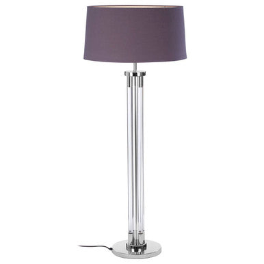 Skye Tall Acrylic & Tubular Base Floor Lamp