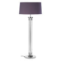 Skye Tall Acrylic & Tubular Base Floor Lamp