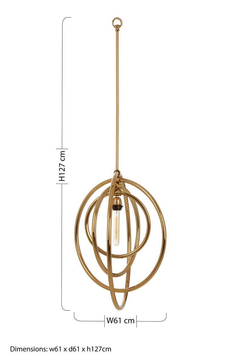 Skye Gold Pendant Light