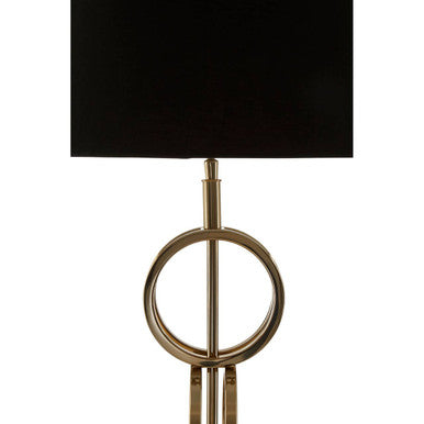 Skye Gold Table Lamp With Dual Ring Base