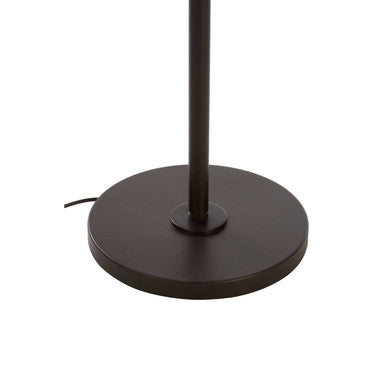 Waldorf Deco Glass Brown Modern Floor Lamp