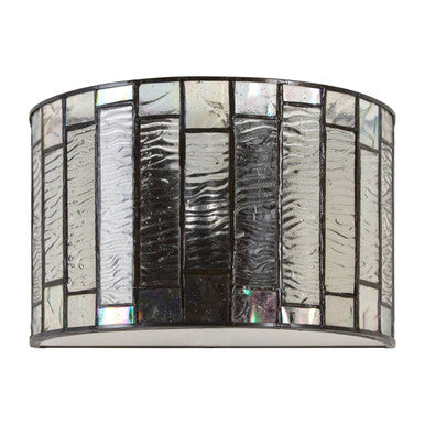 Waldorf Deco Glass Brown Art Deco Wall Light