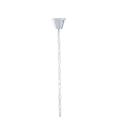 Lerici 2 Tier 6 Light Chrome Pendant 51Cm