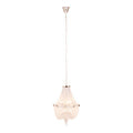 Lerici 6 Light Chrome Pendant 39Cm