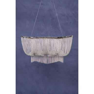 Lerici 6 Light Chrome Pendant Light
