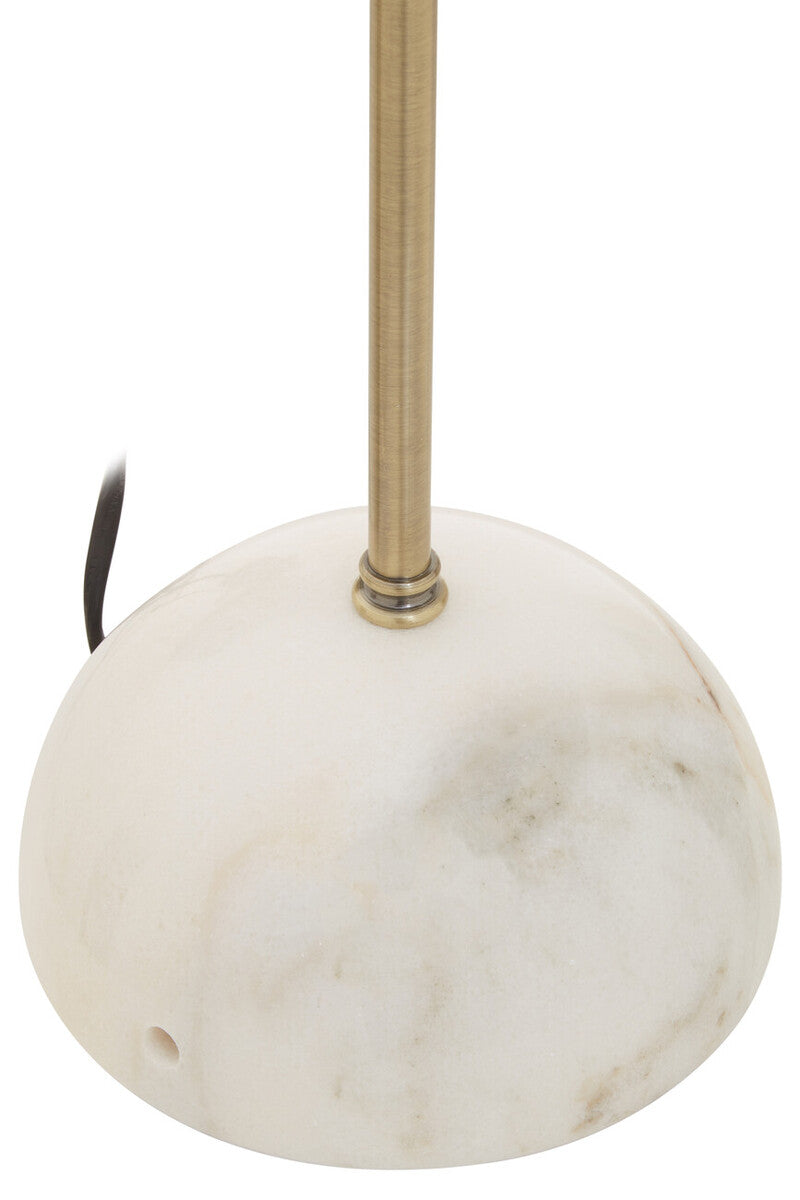 Murdoch Brass Table Lamp With Marble Base