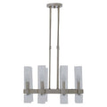 Alexis 8 Light Nickel Ceiling Light