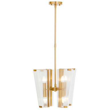 Celeste Antique Brass Pendant Light