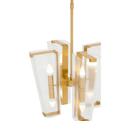 Celeste Antique Brass Pendant Light