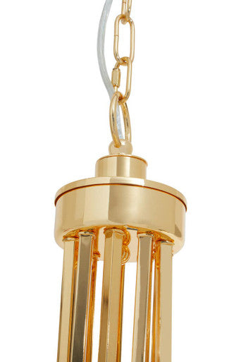 Glamour Gold & Agate 10 Light Ceiling Light