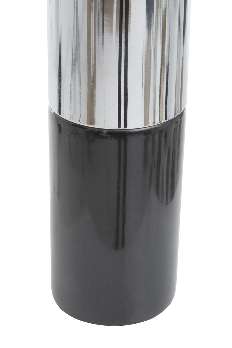 Edgar Black Marble & Chrome Table Lamp