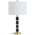Elin Black Marble & Brushed Gold Table Lamp