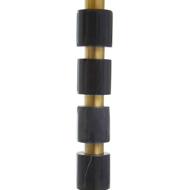 Elin Black Marble & Brushed Gold Table Lamp
