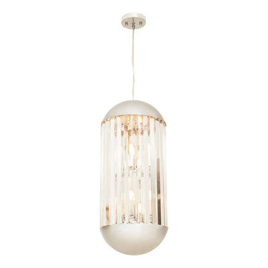 Kensington Townhouse Chrome 6 Bulb Pendant Light