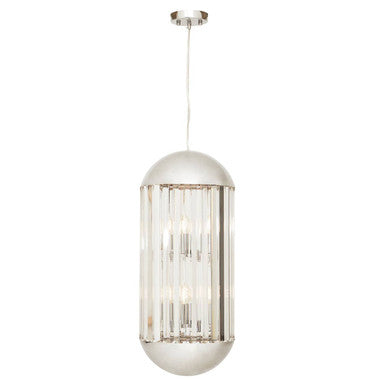 Kensington Townhouse Chrome 6 Bulb Pendant Light