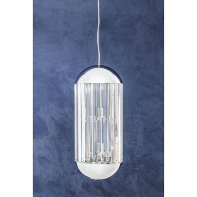 Kensington Townhouse Chrome 6 Bulb Pendant Light