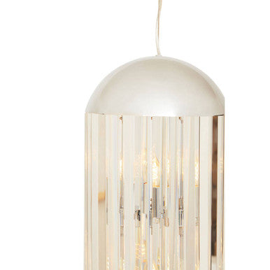 Kensington Townhouse Chrome 6 Bulb Pendant Light