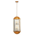 Kensington Townhouse Bronze 6 Bulb Pendant Light