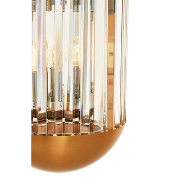 Kensington Townhouse Bronze 6 Bulb Pendant Light