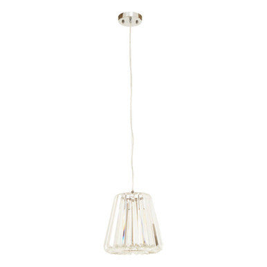 Kensington Townhouse Crystal Chrome Contemporary Pendant Light