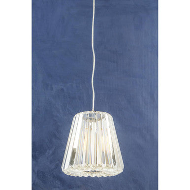 Kensington Townhouse Crystal Chrome Contemporary Pendant Light