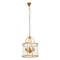 Hampstead Brass 6 Bulb Pendant Light