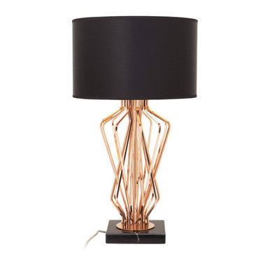 Kensington Townhouse Marble Black Table Lamp