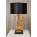 Kensington Townhouse Marble Black Table Lamp