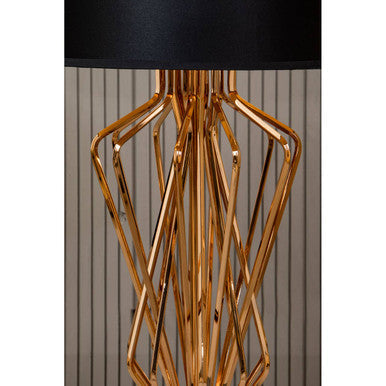 Kensington Townhouse Marble Black Table Lamp