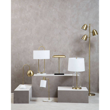 Newton Brass Desk Lamp