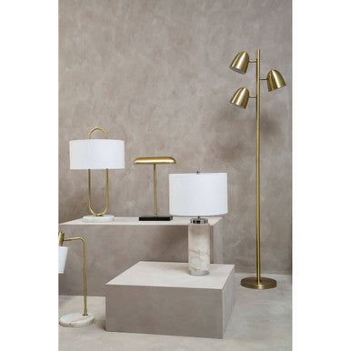 Newton Brass Desk Lamp