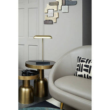 Newton Brass Desk Lamp