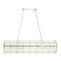 Karli Chrome Eight Bulb Pendant Light