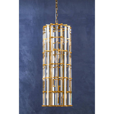 Karli Brass Vertical Light