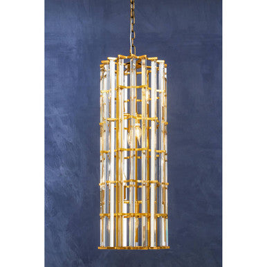 Karli Brass Vertical Light