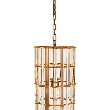 Karli Brass Vertical Light