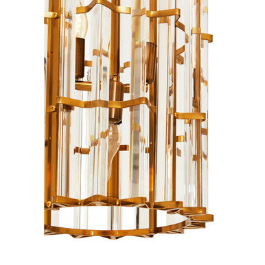 Karli Brass Vertical Light