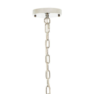 Karli Chrome & Glass Vertical Light