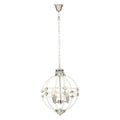 Karlo Pendant Light In Clear Acrylic & Chrome