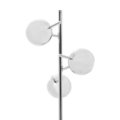 Karter Chrome Table Lamp With Three Lights