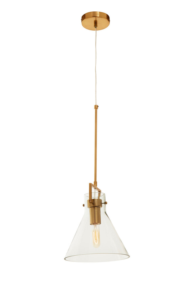Trieste Tapered Glass Modern Pendant Light