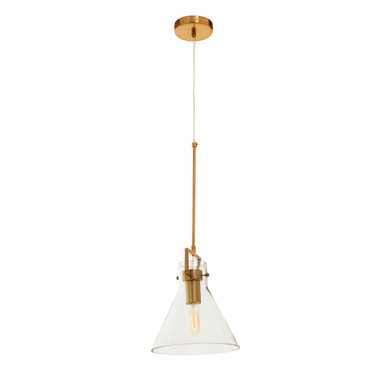 Trieste Tapered Glass Modern Pendant Light