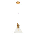 Trieste Tapered Glass Modern Pendant Light