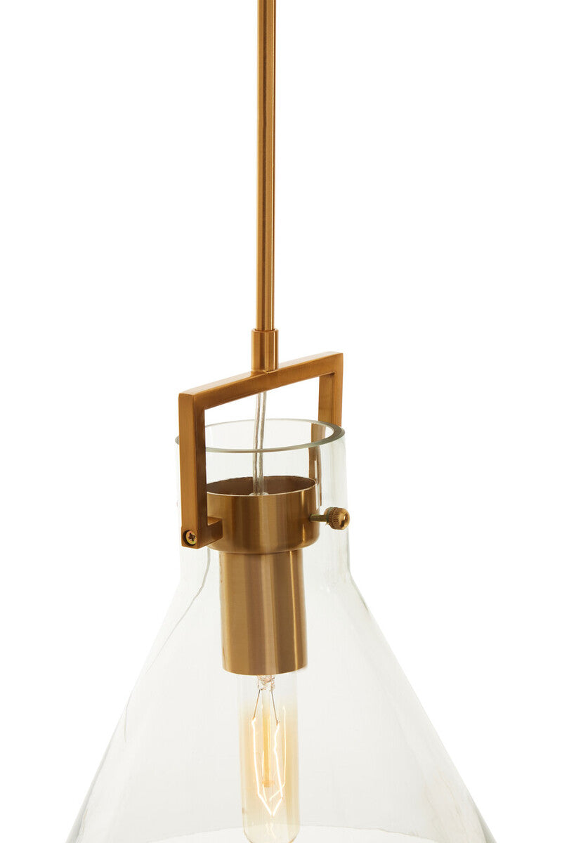 Trieste Tapered Glass Modern Pendant Light