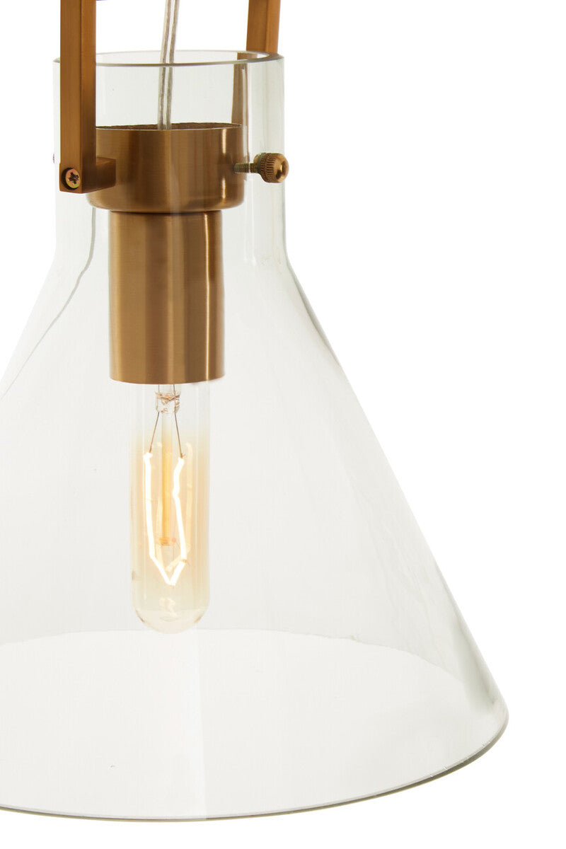 Trieste Tapered Glass Modern Pendant Light