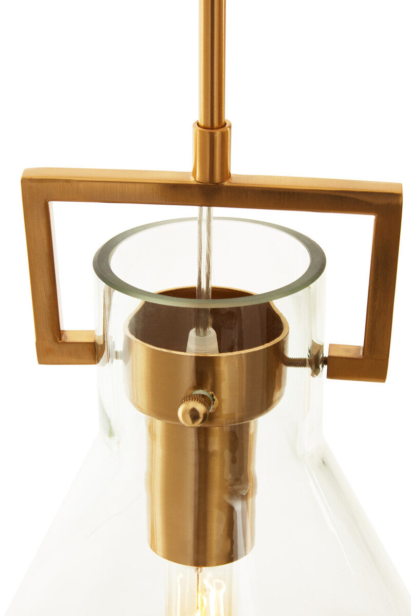 Trieste Tapered Glass Modern Pendant Light