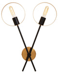 Trieste Two Bulb Ring Wall Light