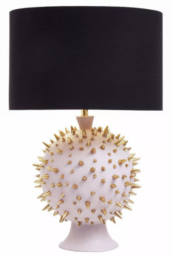 Picos Fabric Black Minimalist Table Lamp